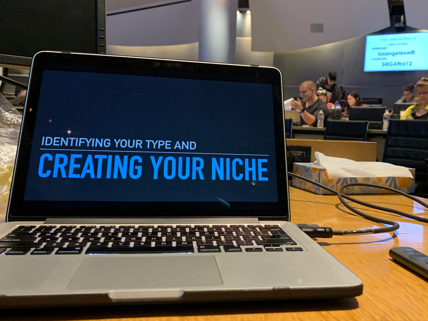 Actors Create Your Niche